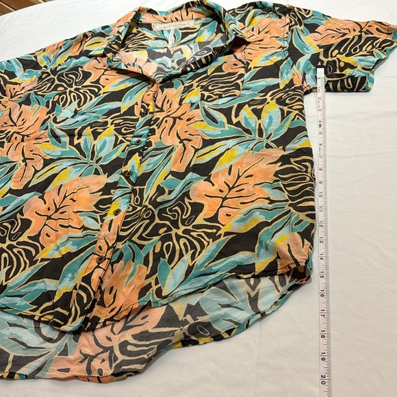 Free People Lightweight Button Up in Size Large - Picture 13 of 15